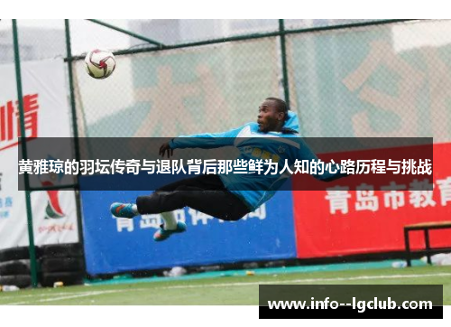 黄雅琼的羽坛传奇与退队背后那些鲜为人知的心路历程与挑战